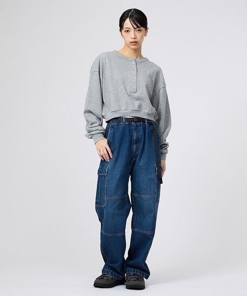 Rouge vif la cle / ルージュ・ヴィフ ラクレ Tシャツ | 【DISCUS/ディスカス】ワイドクルーネックプルオーバー/カットソー/裏毛/ピ | 詳細11