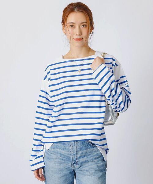 Rouge vif la cle / ルージュ・ヴィフ ラクレ Tシャツ | 【MONT KEMMEL/モン ケメル】バスクシャツ / ボーダーロングスリーブ | 詳細4