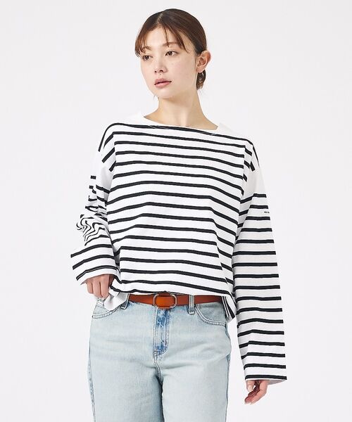 Rouge vif la cle / ルージュ・ヴィフ ラクレ Tシャツ | 【MONT KEMMEL/モン ケメル】バスクシャツ / ボーダーロングスリーブ | 詳細8