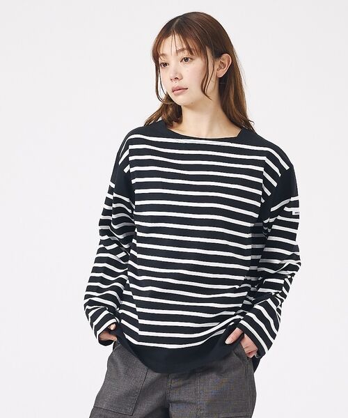 Rouge vif la cle / ルージュ・ヴィフ ラクレ Tシャツ | 【MONT KEMMEL/モン ケメル】バスクシャツ / ボーダーロングスリーブ | 詳細18