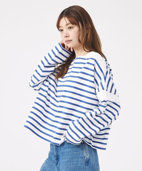 Rouge vif la cle / ルージュ・ヴィフ ラクレ Tシャツ | 【MONT KEMMEL/モン ケメル】ワイドバスクシャツ / ボーダーロングス | 詳細7