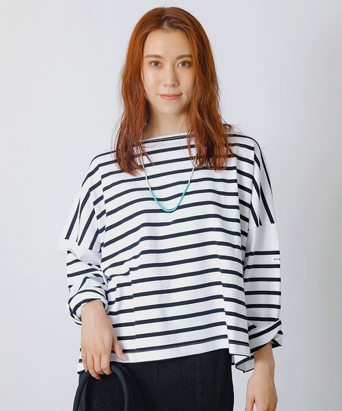 Rouge vif la cle / ルージュ・ヴィフ ラクレ Tシャツ | 【MONT KEMMEL/モン ケメル】ワイドバスクシャツ / ボーダーロングス | 詳細13