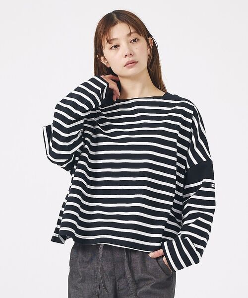 Rouge vif la cle / ルージュ・ヴィフ ラクレ Tシャツ | 【MONT KEMMEL/モン ケメル】ワイドバスクシャツ / ボーダーロングス | 詳細18