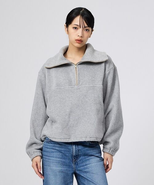 Rouge vif la cle / ルージュ・ヴィフ ラクレ スウェット | 【MICA&DEAL/マイカアンドディール】フリース ジップ プルオーバー/長袖 | 詳細3
