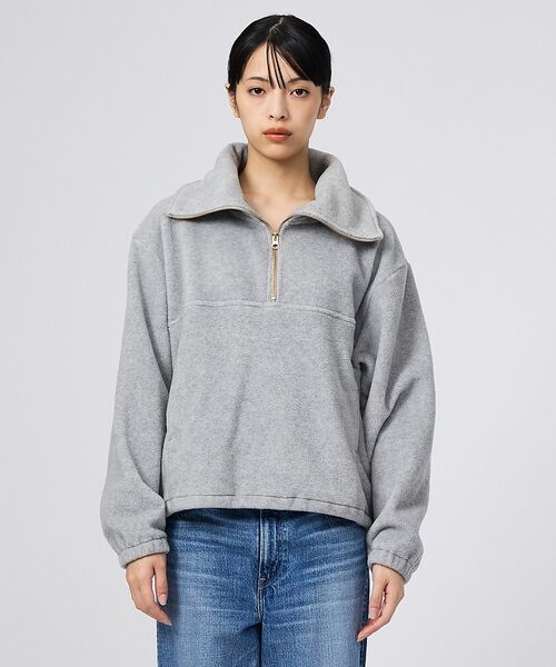 Rouge vif la cle / ルージュ・ヴィフ ラクレ スウェット | 【MICA&DEAL/マイカアンドディール】フリース ジップ プルオーバー/長袖 | 詳細8