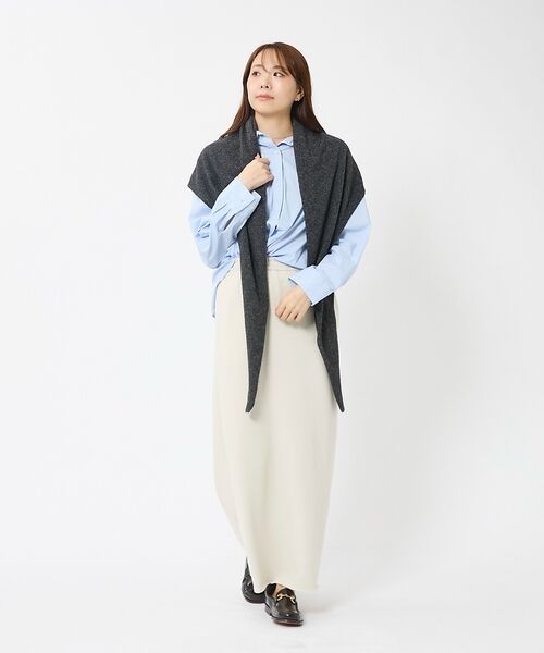 Rouge vif la cle / ルージュ・ヴィフ ラクレ バンダナ・スカーフ | 【MICA&DEAL/マイカアンドディール】トライアングルストール/ウール/三角 | 詳細22