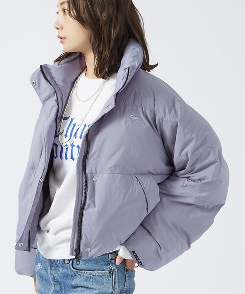 Rouge vif la cle / ルージュ・ヴィフ ラクレ ダウンジャケット・ベスト | 【KELTY/ケルティ】インサレーションクロップドジャケット / 中綿ブルゾン（ブルー）