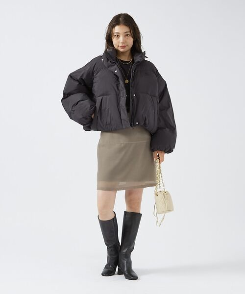Rouge vif la cle / ルージュ・ヴィフ ラクレ ダウンジャケット・ベスト | 【KELTY/ケルティ】インサレーションクロップドジャケット / 中綿ブルゾン | 詳細7