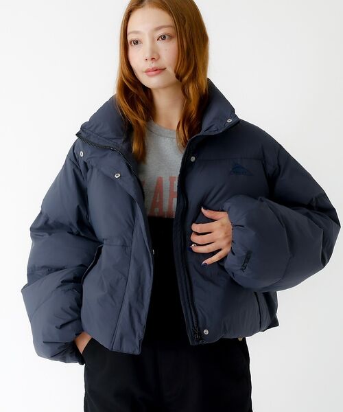 Rouge vif la cle / ルージュ・ヴィフ ラクレ ダウンジャケット・ベスト | 【KELTY/ケルティ】インサレーションクロップドジャケット / 中綿ブルゾン（ダークネイビー）