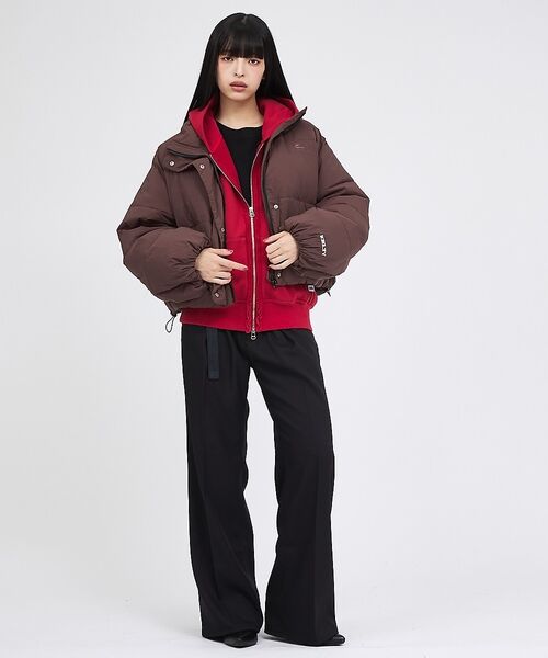 Rouge vif la cle / ルージュ・ヴィフ ラクレ ダウンジャケット・ベスト | 【KELTY/ケルティ】インサレーションクロップドジャケット / 中綿ブルゾン | 詳細16