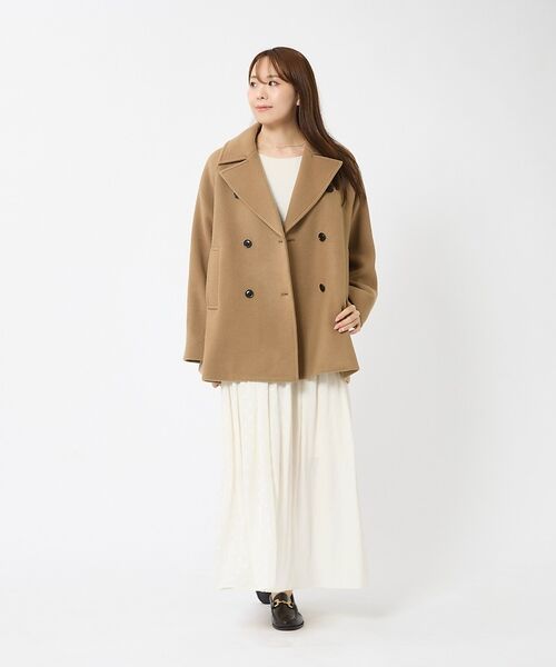 Rouge vif la cle / ルージュ・ヴィフ ラクレ ピーコート | 【MICA&DEAL/マイカアンドディール】Pコート/アウター/ダブルボタン【予 | 詳細2