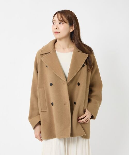 Rouge vif la cle / ルージュ・ヴィフ ラクレ ピーコート | 【MICA&DEAL/マイカアンドディール】Pコート/アウター/ダブルボタン【予 | 詳細7