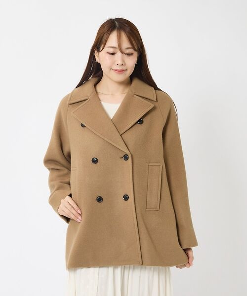 Rouge vif la cle / ルージュ・ヴィフ ラクレ ピーコート | 【MICA&DEAL/マイカアンドディール】Pコート/アウター/ダブルボタン【予 | 詳細9
