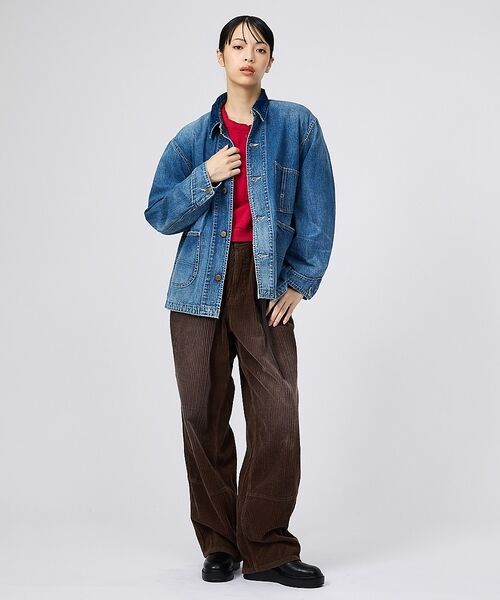 Rouge vif la cle / ルージュ・ヴィフ ラクレ ブルゾン | 【REMI RELIEF/レミレリーフ】9.5ozネップDENIMカバーオール（ | 詳細1