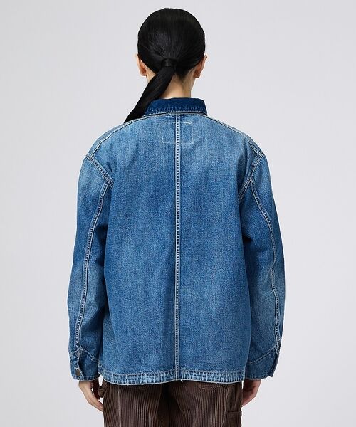 Rouge vif la cle / ルージュ・ヴィフ ラクレ ブルゾン | 【REMI RELIEF/レミレリーフ】9.5ozネップDENIMカバーオール（ | 詳細10