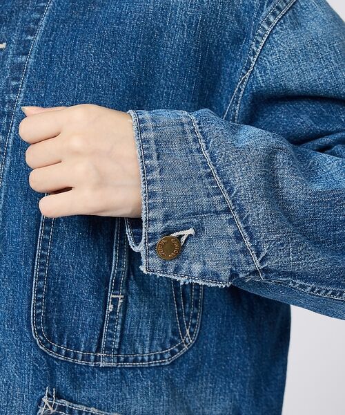 Rouge vif la cle / ルージュ・ヴィフ ラクレ ブルゾン | 【REMI RELIEF/レミレリーフ】9.5ozネップDENIMカバーオール（ | 詳細14