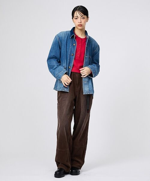 Rouge vif la cle / ルージュ・ヴィフ ラクレ ブルゾン | 【REMI RELIEF/レミレリーフ】9.5ozネップDENIMカバーオール（ | 詳細2