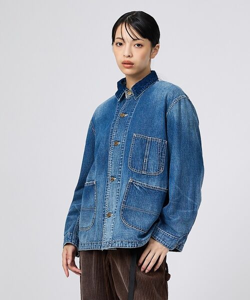 Rouge vif la cle / ルージュ・ヴィフ ラクレ ブルゾン | 【REMI RELIEF/レミレリーフ】9.5ozネップDENIMカバーオール（ | 詳細7