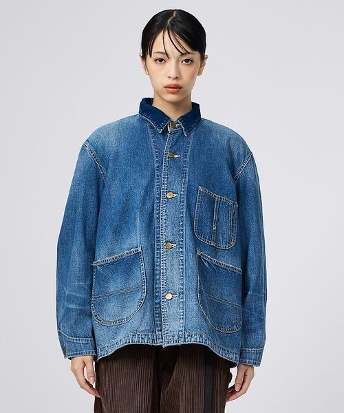 Rouge vif la cle / ルージュ・ヴィフ ラクレ ブルゾン | 【REMI RELIEF/レミレリーフ】9.5ozネップDENIMカバーオール（ | 詳細8