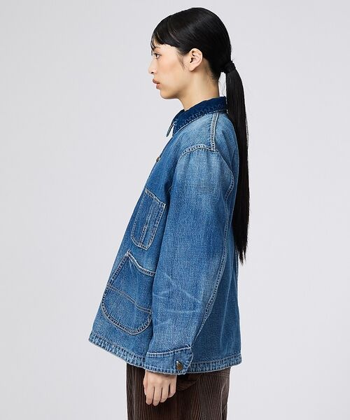 Rouge vif la cle / ルージュ・ヴィフ ラクレ ブルゾン | 【REMI RELIEF/レミレリーフ】9.5ozネップDENIMカバーオール（ | 詳細9