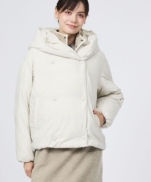 Rouge vif la cle / ルージュ・ヴィフ ラクレ ダウンジャケット・ベスト | 【NANGA/ナンガ】BIG HOODED DOWN JACKET/ダウン/フー（ホワイト）