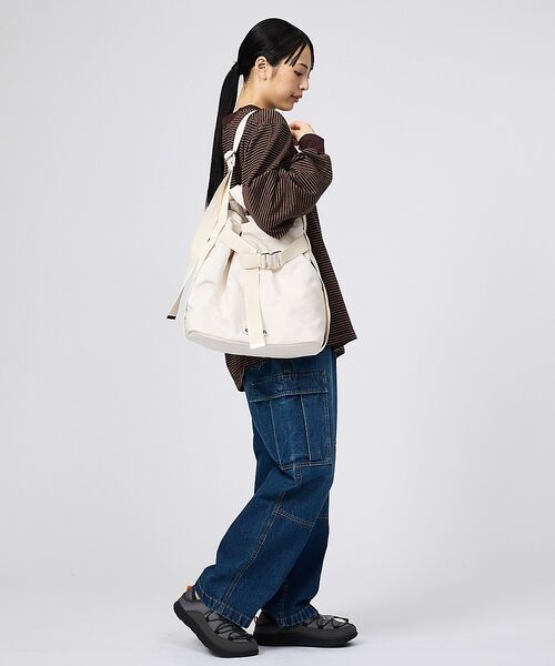 Rouge vif la cle / ルージュ・ヴィフ ラクレ ショルダーバッグ | 【OUTDOOR PRODUCTS / アウトドアプロダクツ】2WAY巾着ベルト | 詳細23