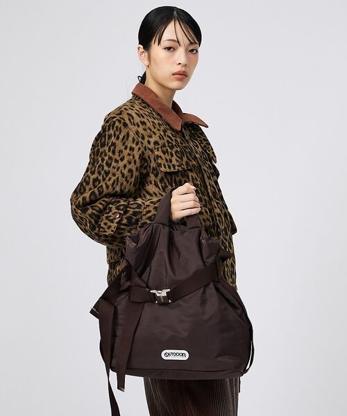 Rouge vif la cle / ルージュ・ヴィフ ラクレ ショルダーバッグ | 【OUTDOOR PRODUCTS / アウトドアプロダクツ】2WAY巾着ベルト | 詳細27