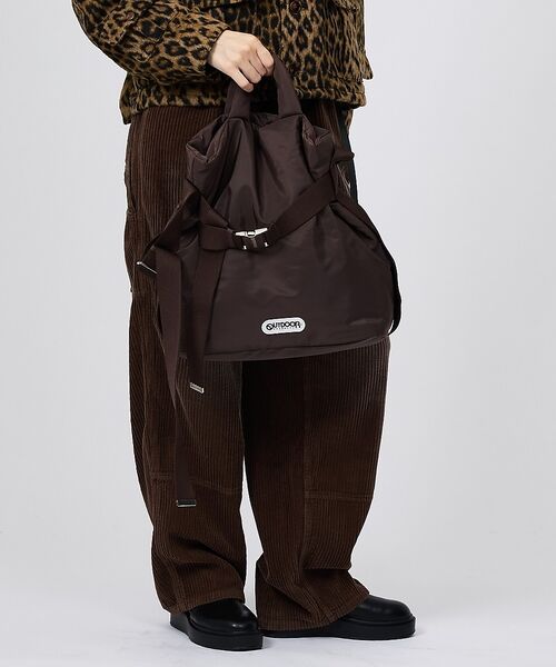Rouge vif la cle / ルージュ・ヴィフ ラクレ ショルダーバッグ | 【OUTDOOR PRODUCTS / アウトドアプロダクツ】2WAY巾着ベルト | 詳細28