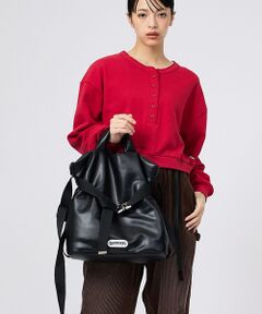 Rouge vif la cle / ルージュ・ヴィフ ラクレ ショルダーバッグ | 【OUTDOOR PRODUCTS / アウトドアプロダクツ】2WAY巾着ベルト