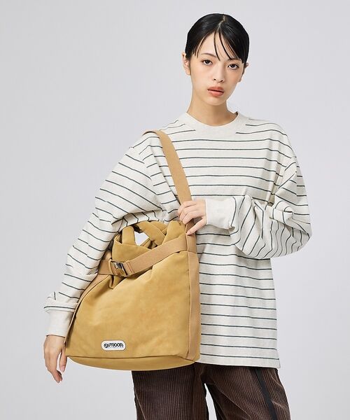 Rouge vif la cle / ルージュ・ヴィフ ラクレ ショルダーバッグ | 【OUTDOOR PRODUCTS / アウトドアプロダクツ】2WAY巾着ベルト | 詳細2