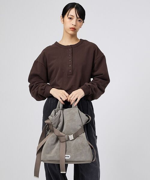 Rouge vif la cle / ルージュ・ヴィフ ラクレ ショルダーバッグ | 【OUTDOOR PRODUCTS / アウトドアプロダクツ】2WAY巾着ベルト | 詳細18