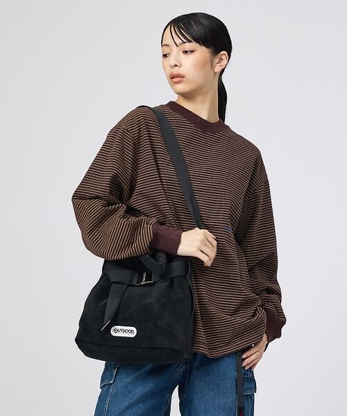 Rouge vif la cle / ルージュ・ヴィフ ラクレ ショルダーバッグ | 【OUTDOOR PRODUCTS / アウトドアプロダクツ】2WAY巾着ベルト | 詳細1