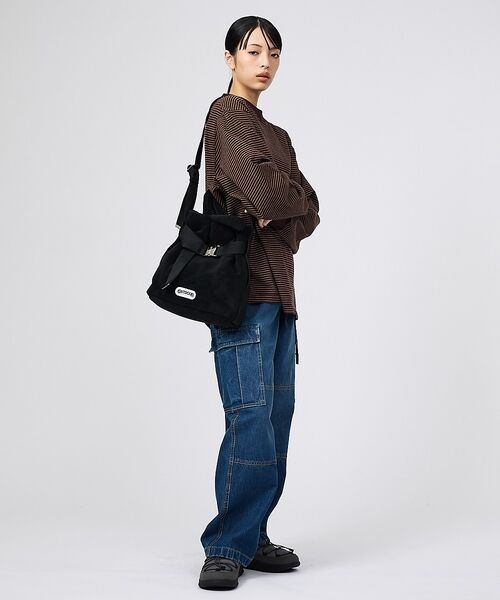Rouge vif la cle / ルージュ・ヴィフ ラクレ ショルダーバッグ | 【OUTDOOR PRODUCTS / アウトドアプロダクツ】2WAY巾着ベルト | 詳細3