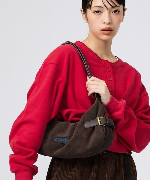 Rouge vif la cle / ルージュ・ヴィフ ラクレ ショルダーバッグ | 【OUTDOOR PRODUCTS / アウトドアプロダクツ】バックルベルト シ（ブラウン）