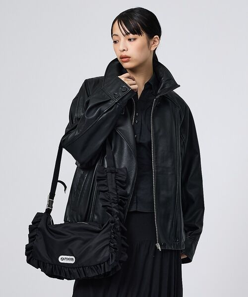 Rouge vif la cle / ルージュ・ヴィフ ラクレ ショルダーバッグ | 【OUTDOOR PRODUCTS / アウトドアプロダクツ】ナイロンフリルショ | 詳細6