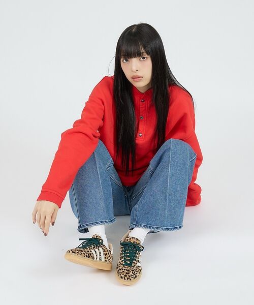 Rouge vif la cle / ルージュ・ヴィフ ラクレ スニーカー | 【adidas/アディダス】Leopard Print HANDBALL SPE | 詳細1