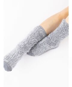 Rouge vif la cle / ルージュ・ヴィフ ラクレ ソックス | 【YUQRI/ユクリ】Faux fur/靴下/ファー/もこもこ/ギフト【WEB限