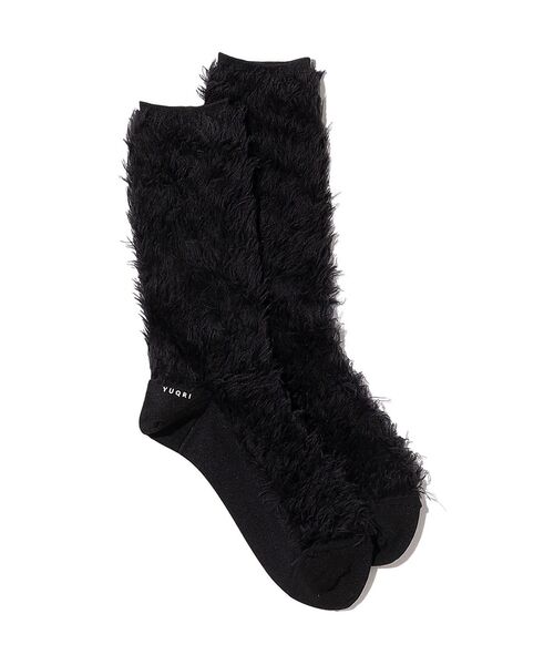 Rouge vif la cle / ルージュ・ヴィフ ラクレ ソックス | 【YUQRI/ユクリ】Faux fur/靴下/ファー/もこもこ/ギフト【WEB限 | 詳細3
