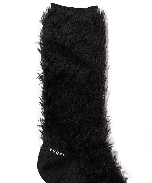 Rouge vif la cle / ルージュ・ヴィフ ラクレ ソックス | 【YUQRI/ユクリ】Faux fur/靴下/ファー/もこもこ/ギフト【WEB限 | 詳細5
