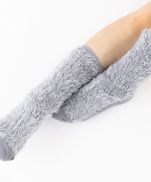 Rouge vif la cle / ルージュ・ヴィフ ラクレ ソックス | 【YUQRI/ユクリ】Faux fur/靴下/ファー/もこもこ/ギフト【WEB限 | 詳細8