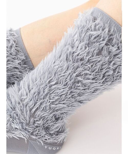 Rouge vif la cle / ルージュ・ヴィフ ラクレ ソックス | 【YUQRI/ユクリ】Faux fur/靴下/ファー/もこもこ/ギフト【WEB限 | 詳細9
