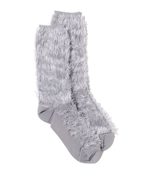 Rouge vif la cle / ルージュ・ヴィフ ラクレ ソックス | 【YUQRI/ユクリ】Faux fur/靴下/ファー/もこもこ/ギフト【WEB限 | 詳細10
