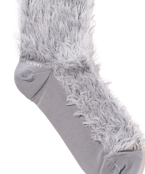 Rouge vif la cle / ルージュ・ヴィフ ラクレ ソックス | 【YUQRI/ユクリ】Faux fur/靴下/ファー/もこもこ/ギフト【WEB限 | 詳細12
