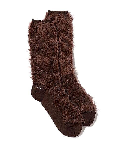 Rouge vif la cle / ルージュ・ヴィフ ラクレ ソックス | 【YUQRI/ユクリ】Faux fur/靴下/ファー/もこもこ/ギフト【WEB限 | 詳細19