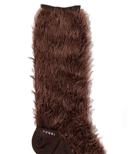 Rouge vif la cle / ルージュ・ヴィフ ラクレ ソックス | 【YUQRI/ユクリ】Faux fur/靴下/ファー/もこもこ/ギフト【WEB限 | 詳細20
