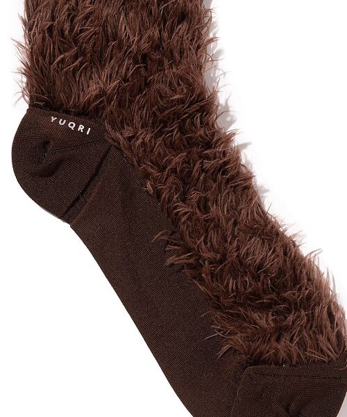 Rouge vif la cle / ルージュ・ヴィフ ラクレ ソックス | 【YUQRI/ユクリ】Faux fur/靴下/ファー/もこもこ/ギフト【WEB限 | 詳細21