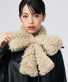 Rouge vif la cle / ルージュ・ヴィフ ラクレ マフラー・ショール・スヌード・ストール | 【Casselini/キャセリーニ】リボンティペット/マフラー/アニマル/リボン