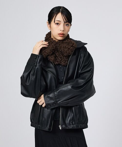 Rouge vif la cle / ルージュ・ヴィフ ラクレ マフラー・ショール・スヌード・ストール | 【Casselini/キャセリーニ】ミニリボンティペット/マフラー/リボン【予約 | 詳細2