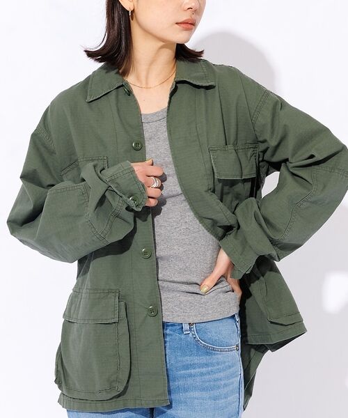 Rouge vif la cle / ルージュ・ヴィフ ラクレ ブルゾン | 【ROTHCO/ロスコ】BDU SHIRTS / ブルゾン / ミリタリージャケ（カーキ）