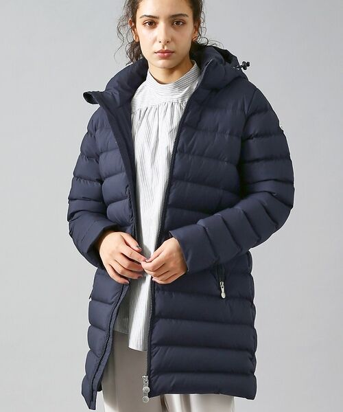 Rouge vif la cle / ルージュ・ヴィフ ラクレ ダウンジャケット・ベスト | 【PYRENEX/ピレネックス】SPOUTNIC LONG SOFT/スプートニ（ネイビー）